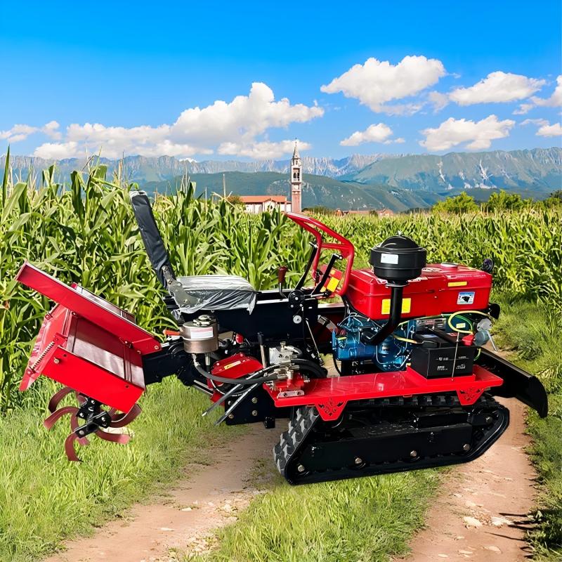 Farming Tools For Agriculture - รถไถพรวนดินขนาดเล็กแบบนั่งขับ อุปกรณ์การเกษตรพร้อมอุปกรณ์ต่อพ่วง เครื่องพรวนดินแบบโรตารี่ ผลิตภัณฑ์จากโรงงาน