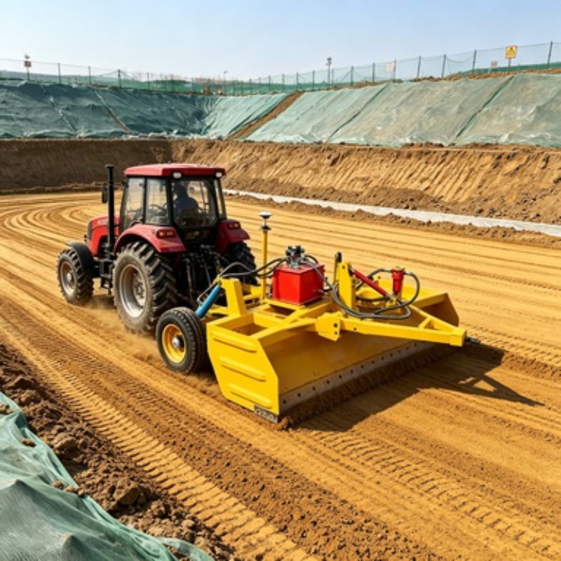 Agriculture Farming Land For Sale - เครื่องปรับระดับพื้นดินด้วยเลเซอร์แบบมีล้อ สำหรับการเกษตร เครื่องจักรกลการเกษตรอื่นๆ เครื่องปรับระดับเลเซอร์สำหรับขาย เครื่องปรับระดับเลเซอร์แบบลากจูงด้วยรถแทรกเตอร์ขนาดเล็ก