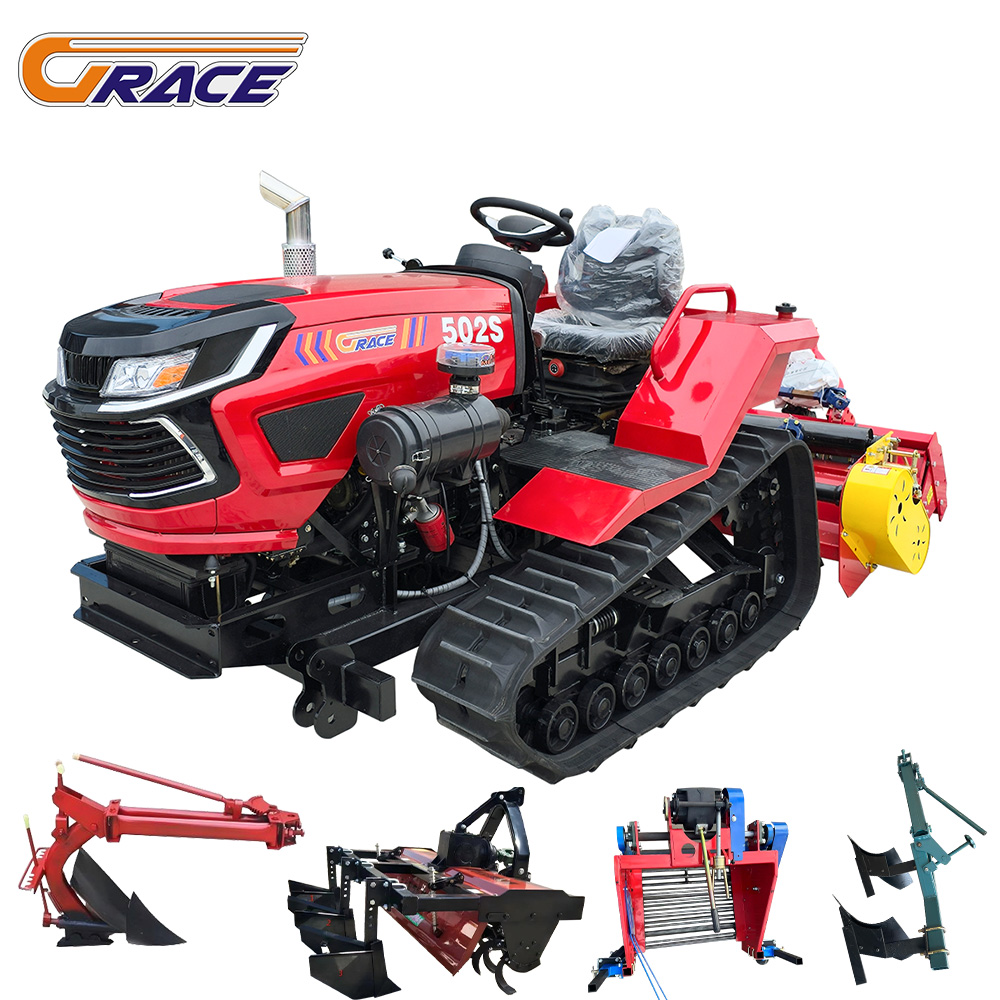 รถแทรกเตอร์ตีนตะขาบปรับปรุงใหม - Agriculture Farming Land For Sale บทวิจารณ์และราคา