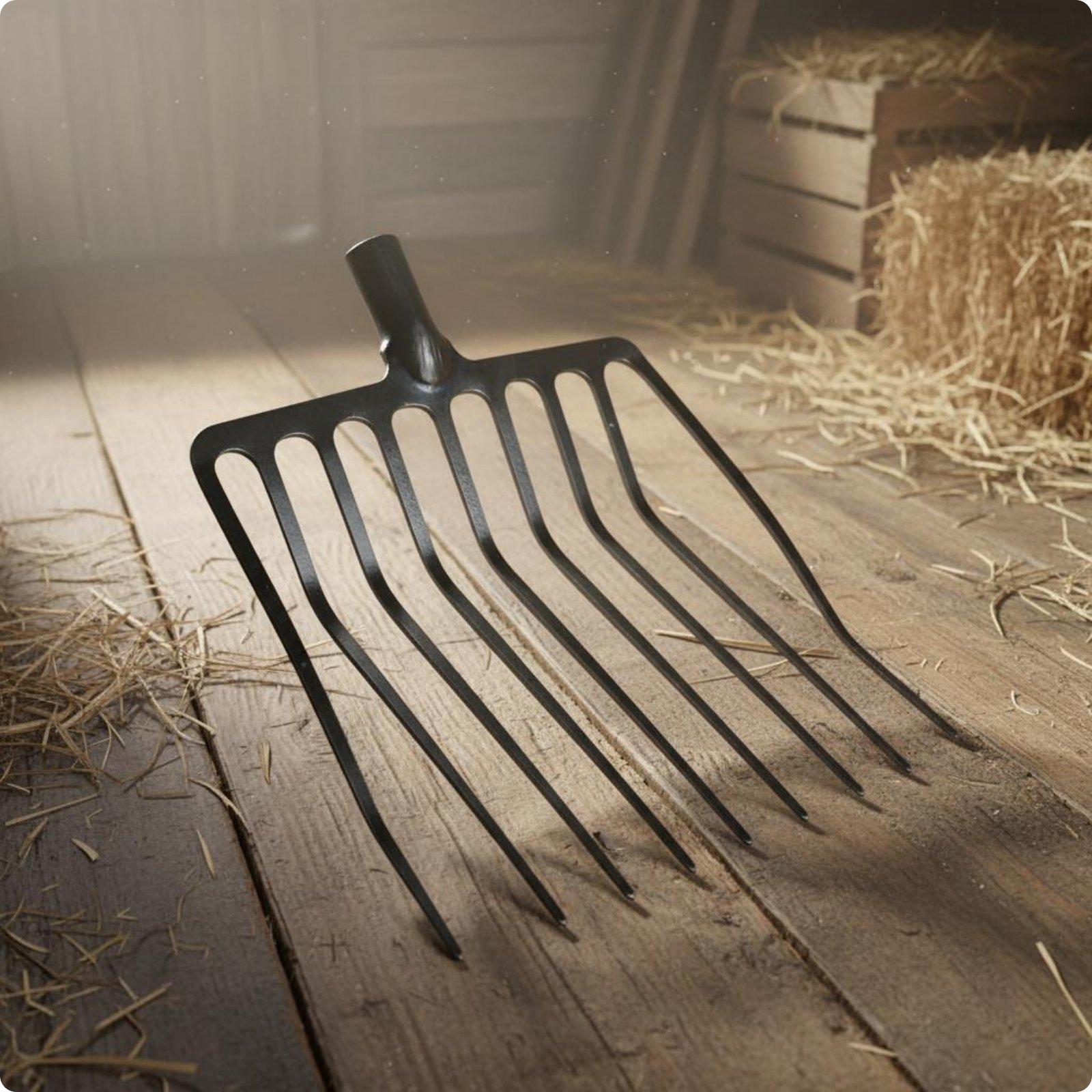 ส้อมเกษตรเหล็กแมงกานีส งานหนัก - Farming Tools For Agriculture บทวิจารณ์และราคา