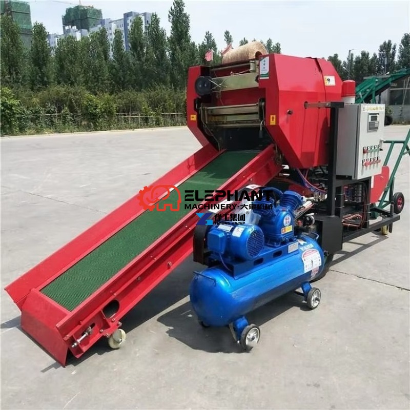 เครื่องอัดฟางหญ้าดีเซลพร้อมห่อ - Agriculture Farming Process บทวิจารณ์และราคา
