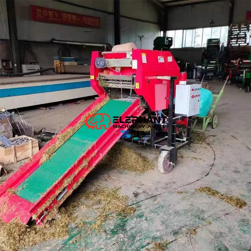 เครื่องอัดฟางหญ้าดีเซลพร้อมห่อ - Agriculture Farming Process บทวิจารณ์และราคา