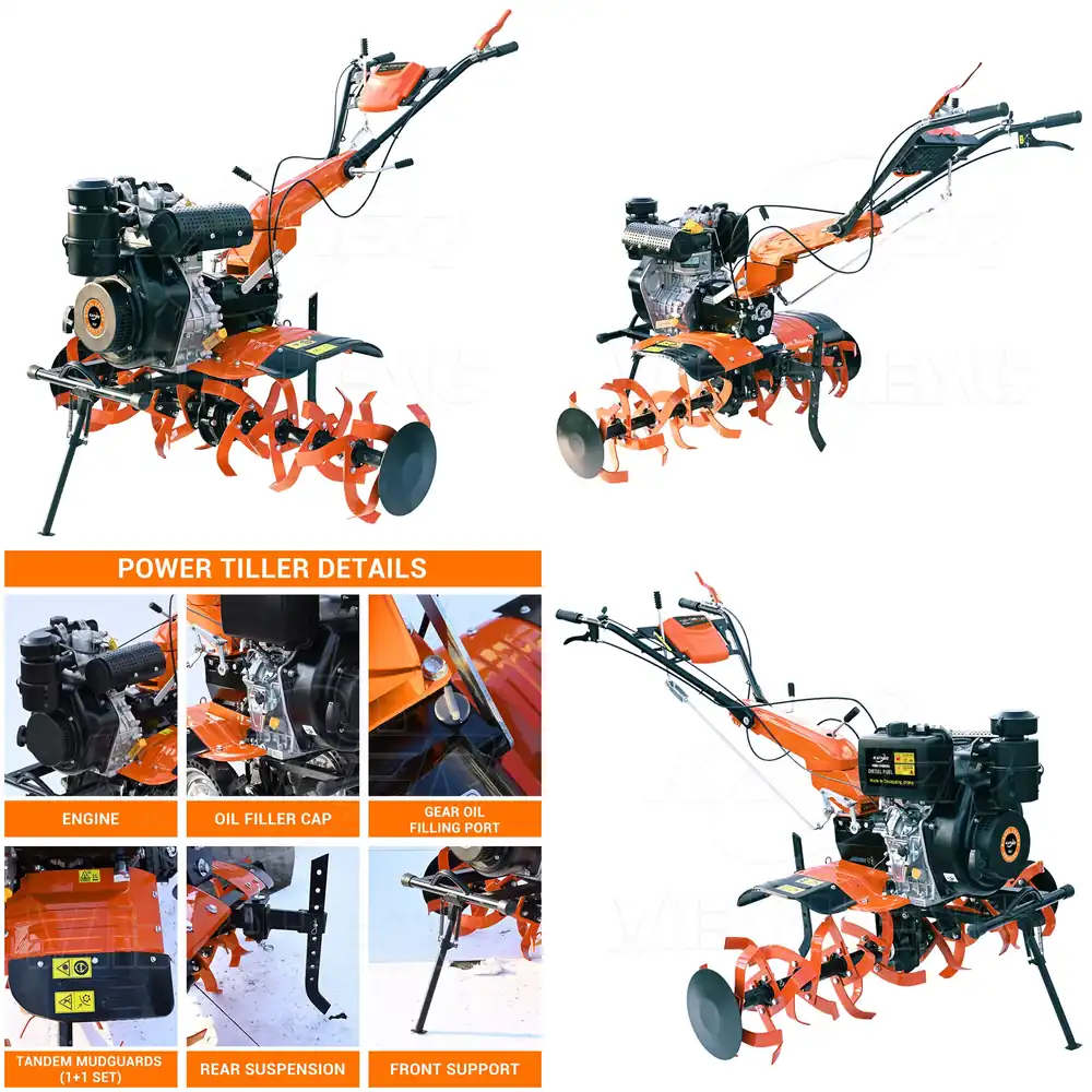 เครื่องมือเกษตรแบบเข็นด้วยมือ  - Agriculture Farming Hand Tools บทวิจารณ์และราคา